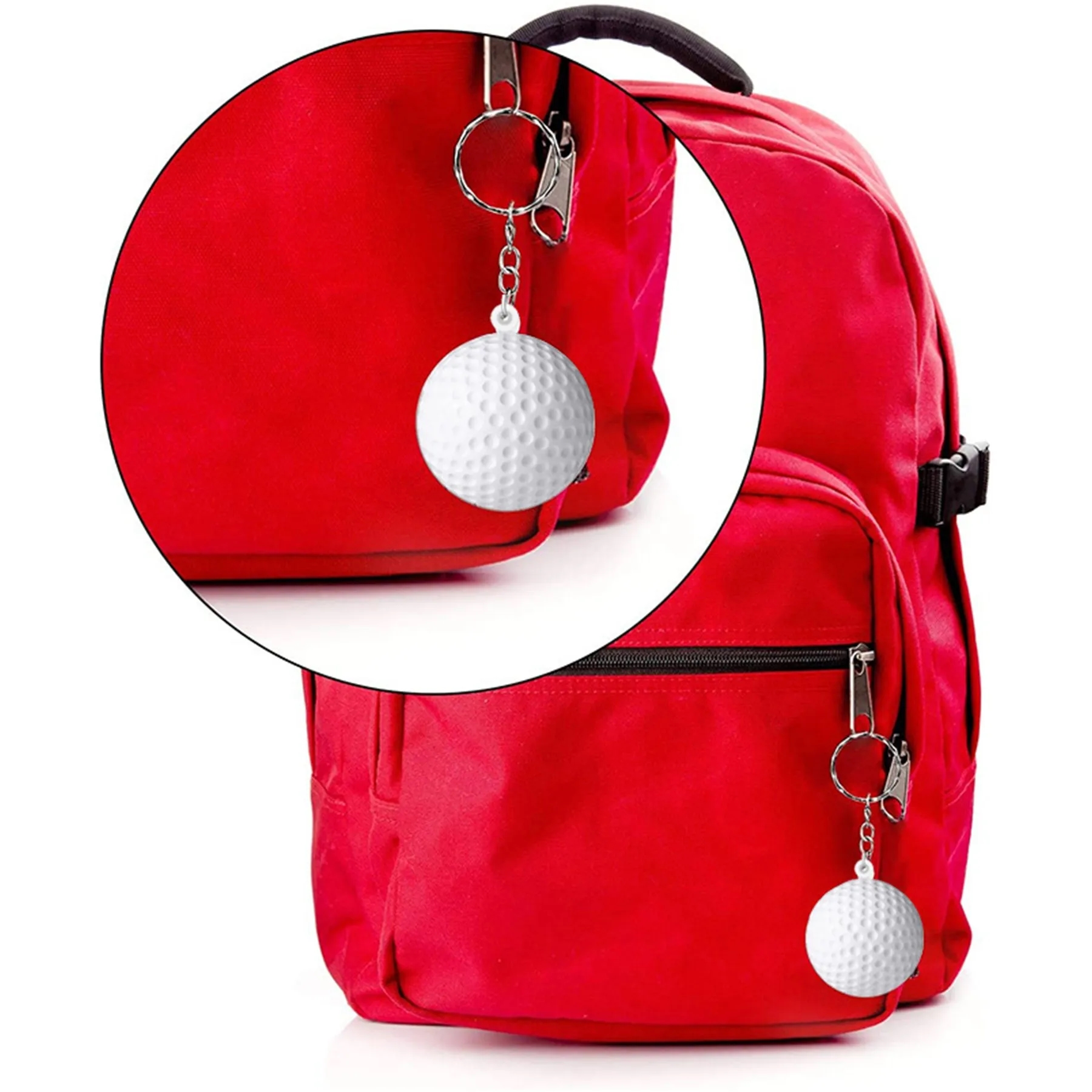 Golf Ball Stress Reliever Key Chain 5
