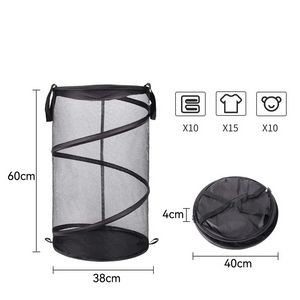 Collapsible Mesh Popup Laundry Hamper 2