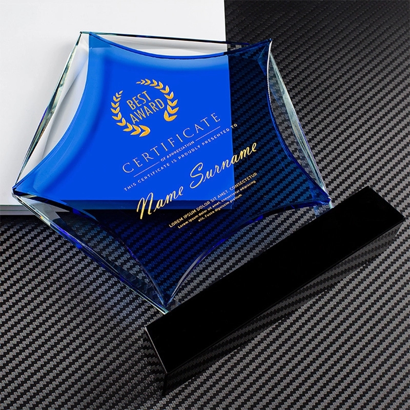 Star shape Crystal Awards 8