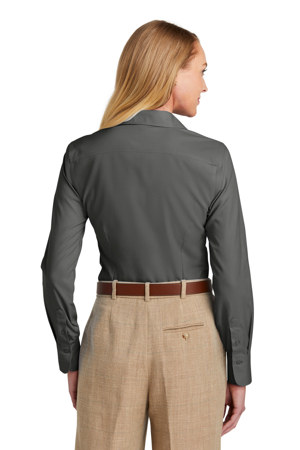 Brooks Brothers Women's Wrinkle-Free Stretch Nailhead Shirt BB18003 4