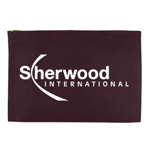 10 Oz. Colored Canvas Deluxe Zippered Portfolio 5