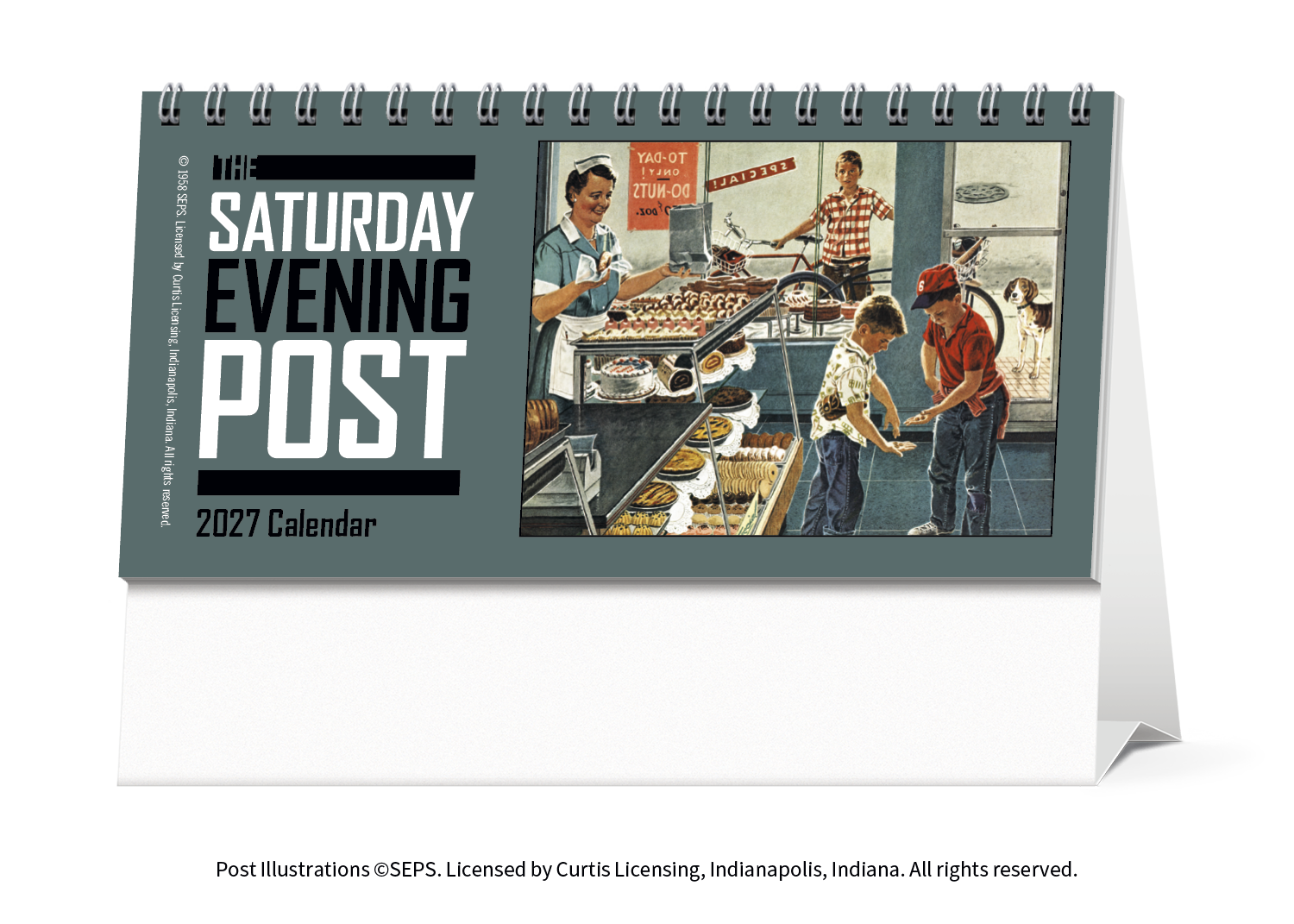 Triumph® Calendars The Saturday Evening Post Desk Calendar 54