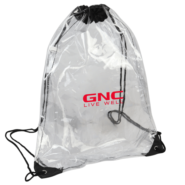 Phoenix Clear Drawstring Backpack 19