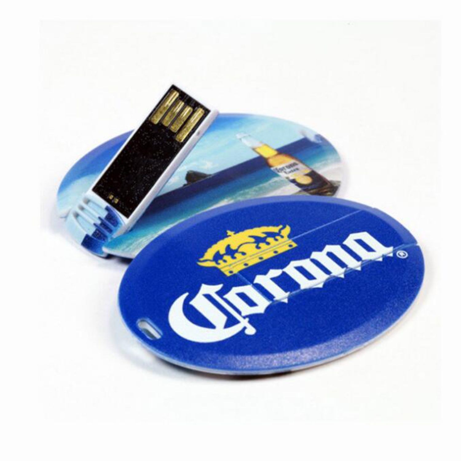 Round Card USB Flash Drive 3