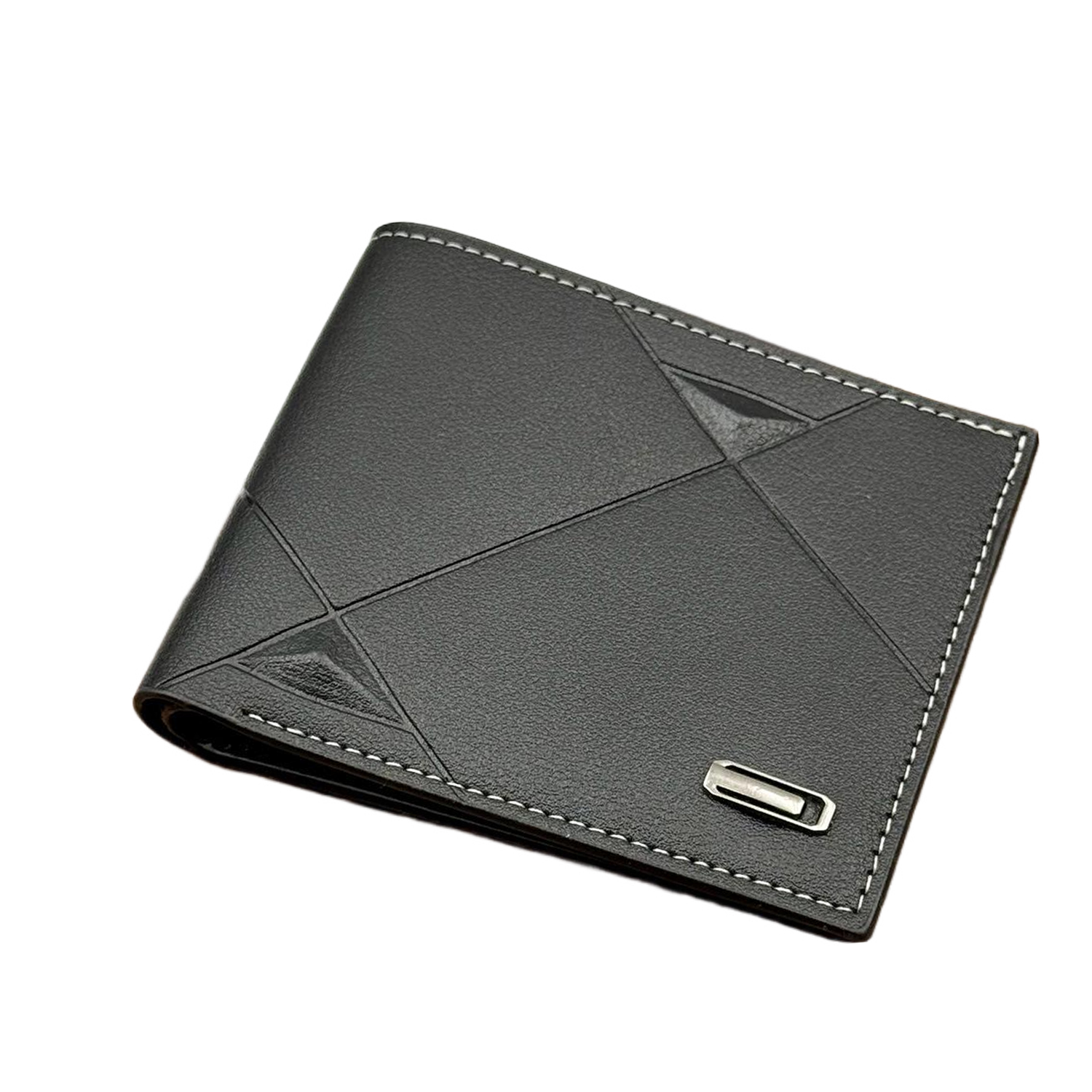 Large Capacity Ultra Thin PU Bifold Wallet 5