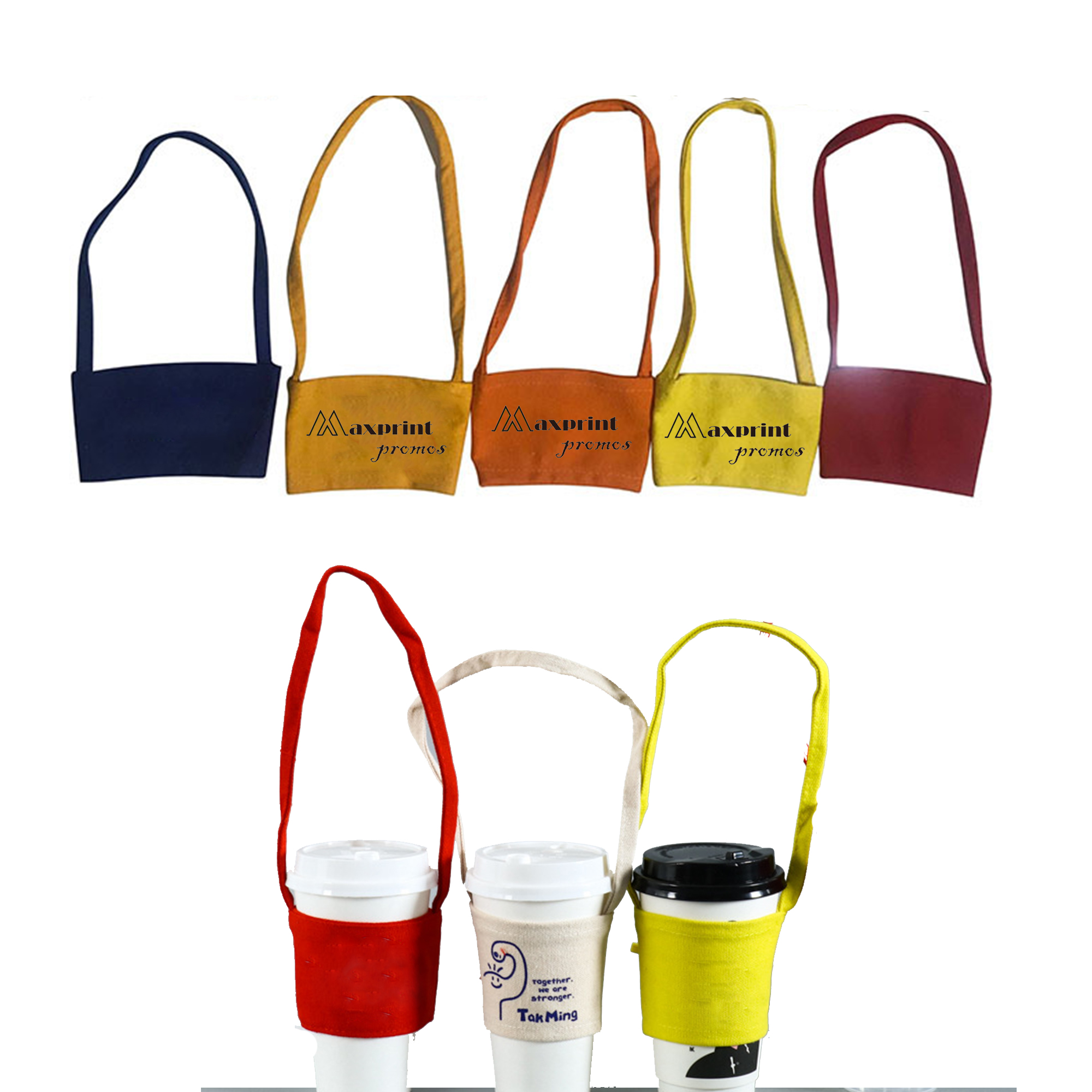 Compact Canvas Beverage Holder 1