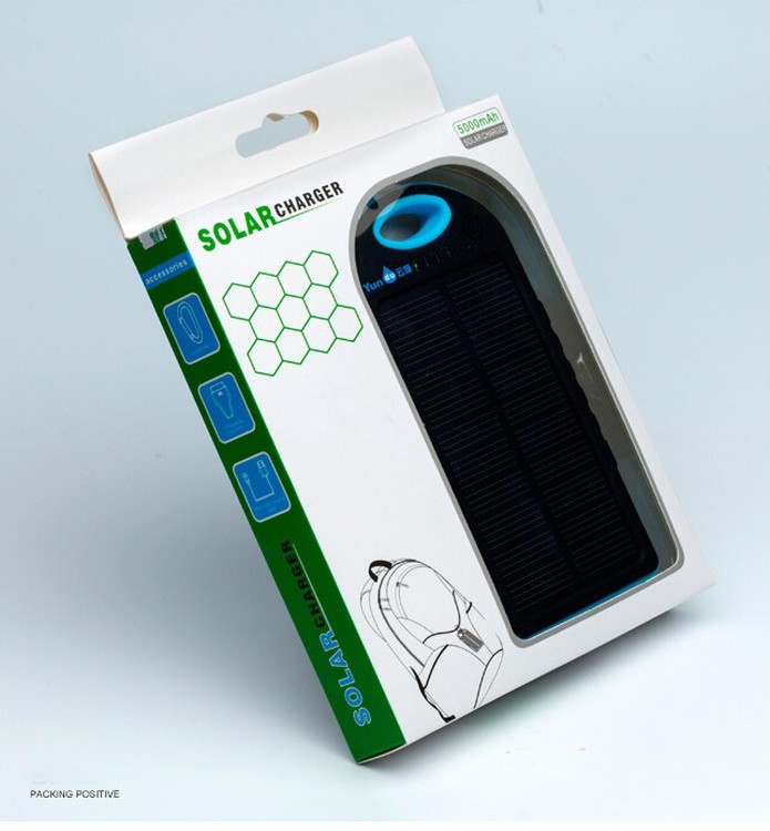 Outdoor Water Resistant Solar Power Bank 16