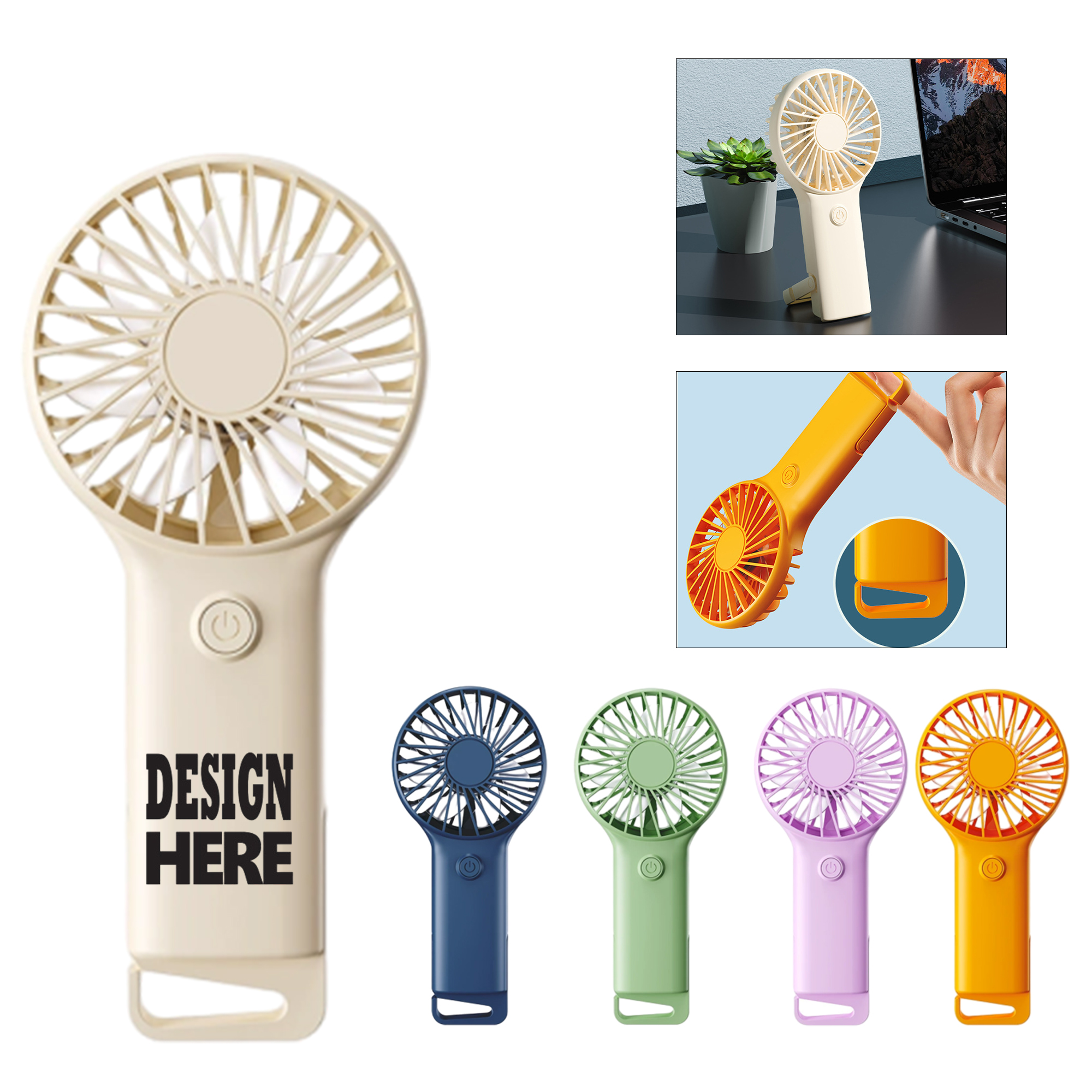 Portable Travel Outdoor Handheld Fan 2