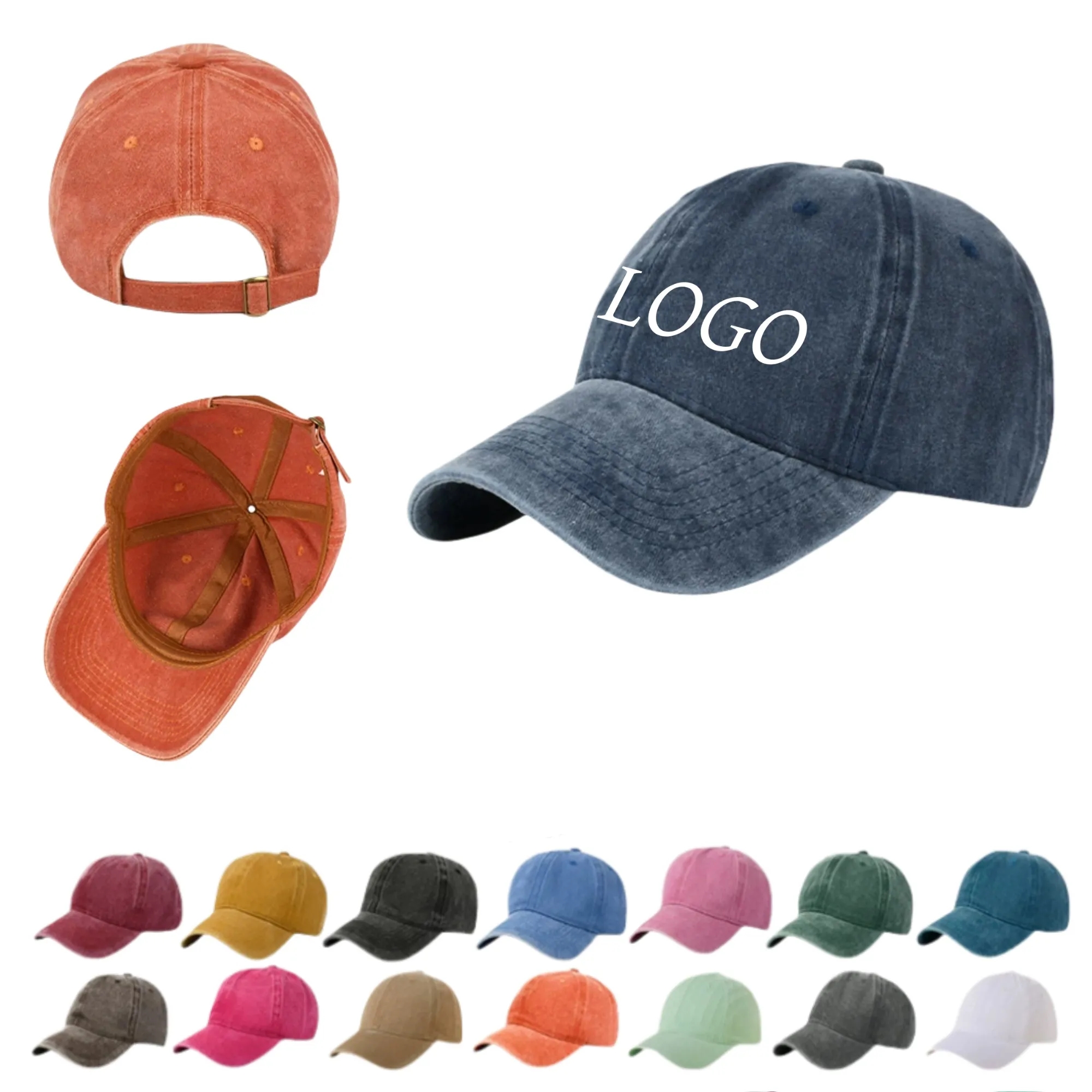 Unstructured Pigment Dyed Dad Cap 5