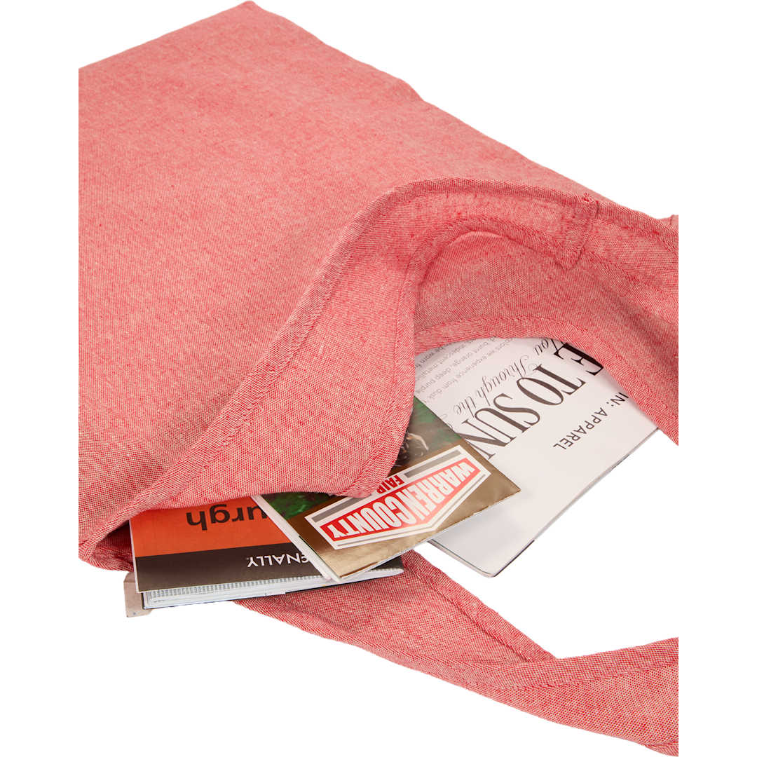 Bungalow 5oz Recycled Cotton Twill Shopper Tote 76