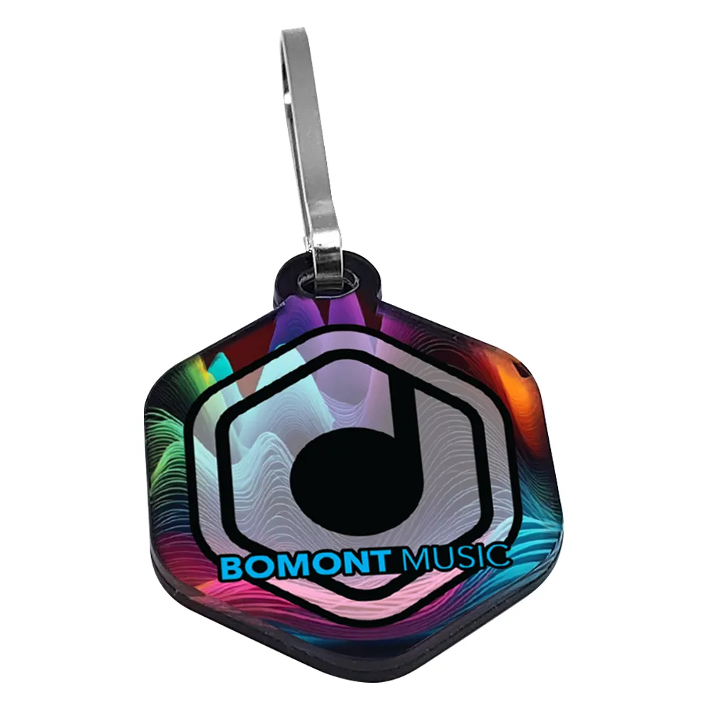 Full Color Acrylic Zipper Pull