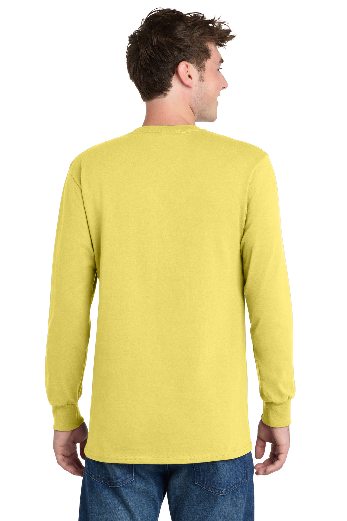 Port & Co Tall Long Sleeve Essential Tee. PC61LST 137