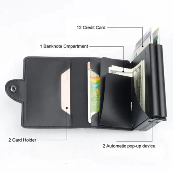 Personalized RFID Blocking Card Holder for Secure Protection 9