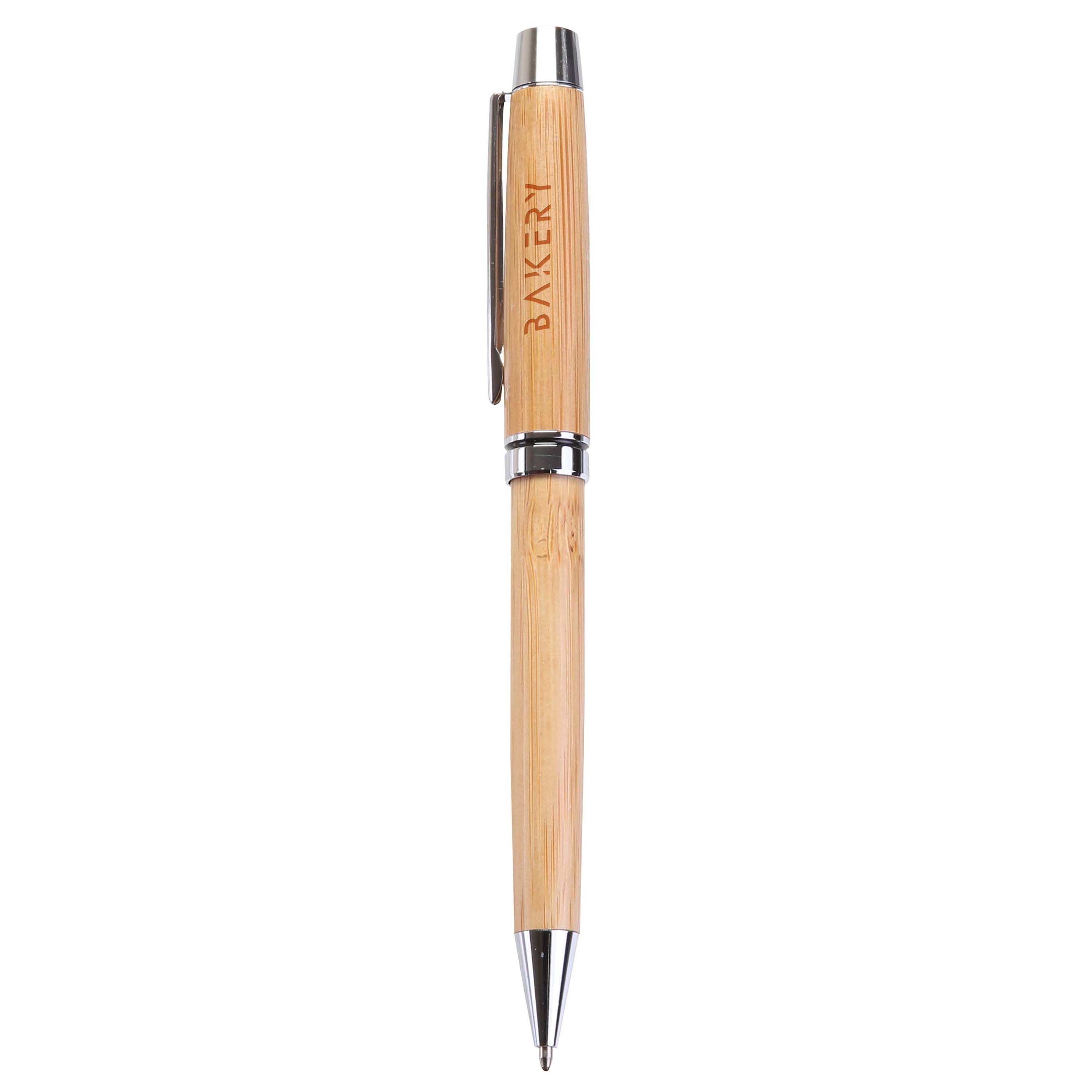 Luna Bamboo Twist Ballpoint Pen