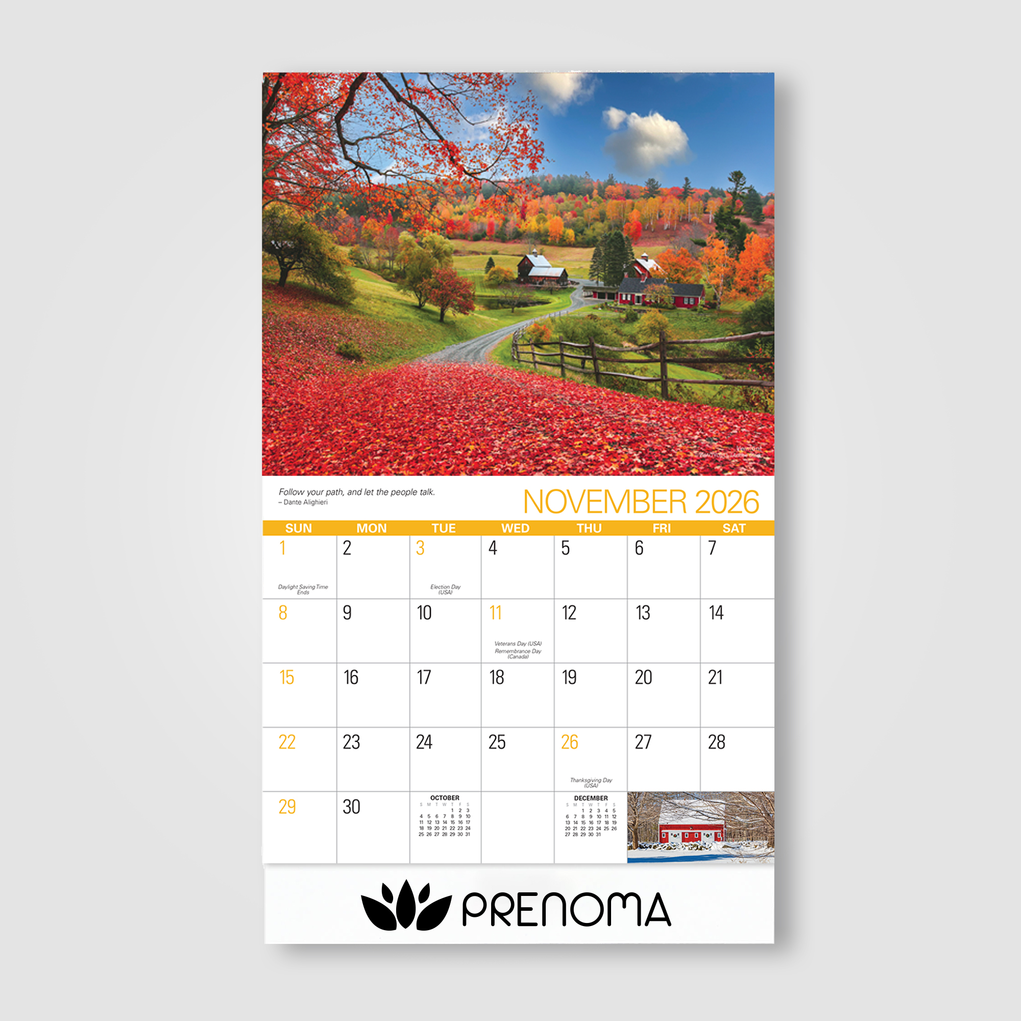 2026 Reflections Wall Calendar 4