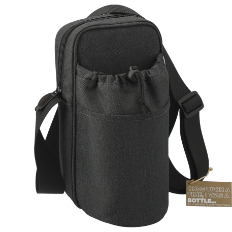Traver RPET Adjustable Bottle Sling Cooler w/Pouch 39