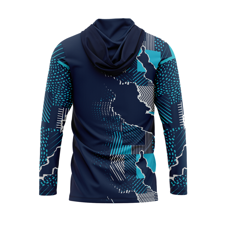 Unisex & Kids' Sublimation 150G Interlock LS Hooded T-Shirt 5