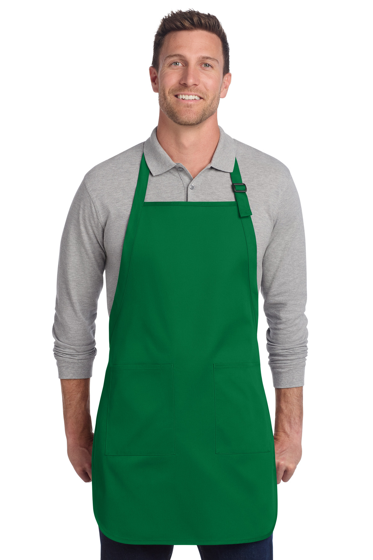 Port Authority Full-Length Two-Pocket Bib Apron. A600 24
