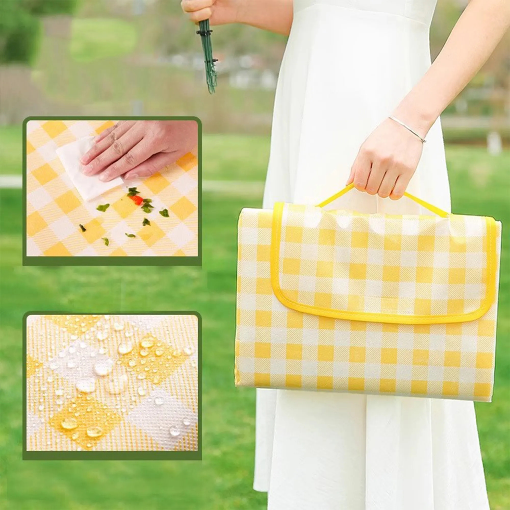 Pvc Waterproof Outdoor Mat For Camping Picnic Beach 4