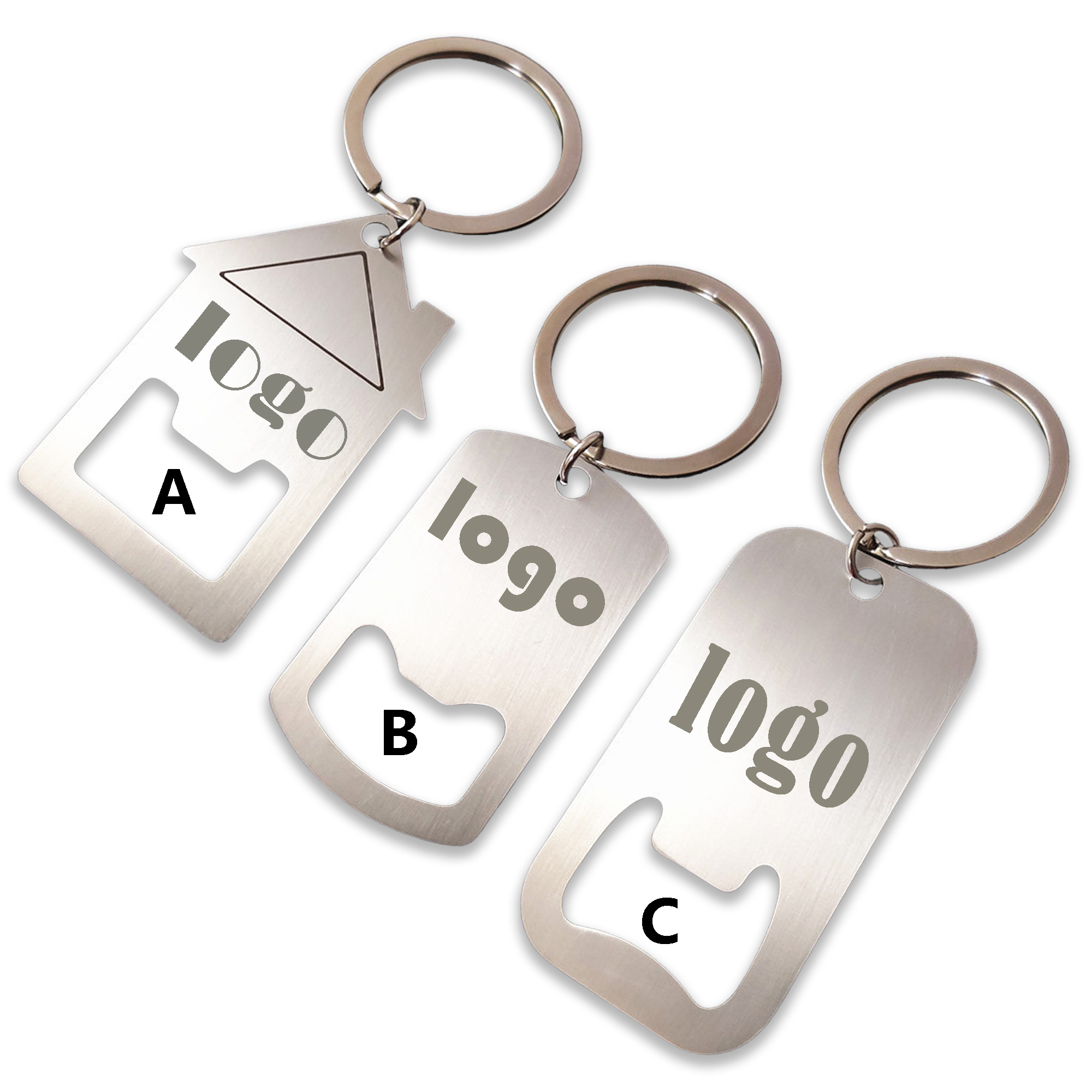 Metal bottle opener keychain MOQ50 2