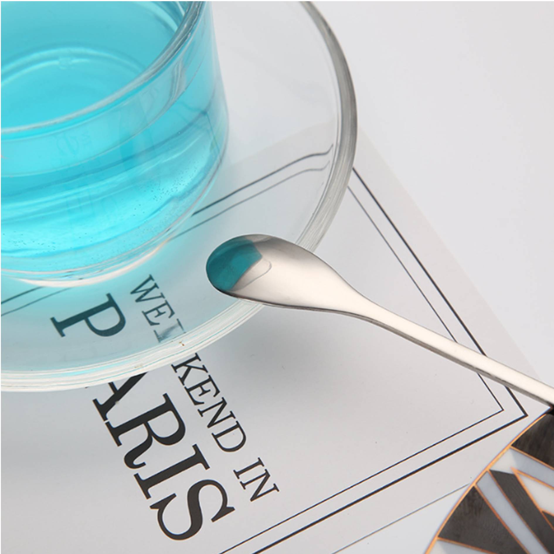 Stainless Steel Cocktail Spoon 4