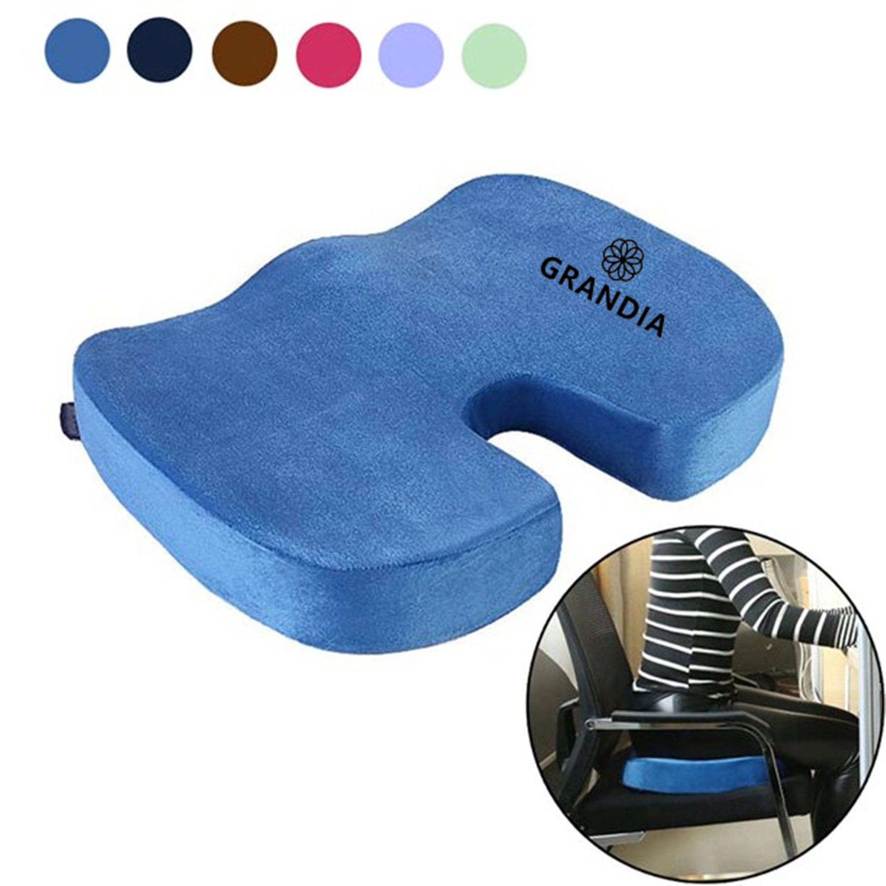 Memory Foam Office Seat Cushion 1