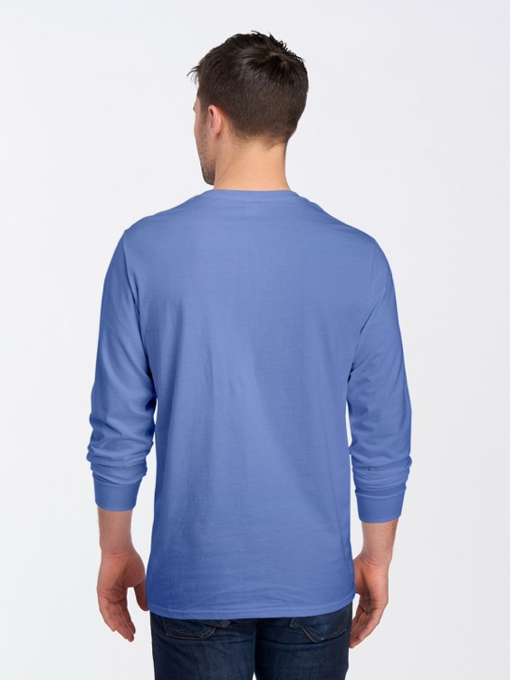 JERZEES Premium Blend Combed Ring-Spun Unisex Long-Sleeve T-Shirt 8