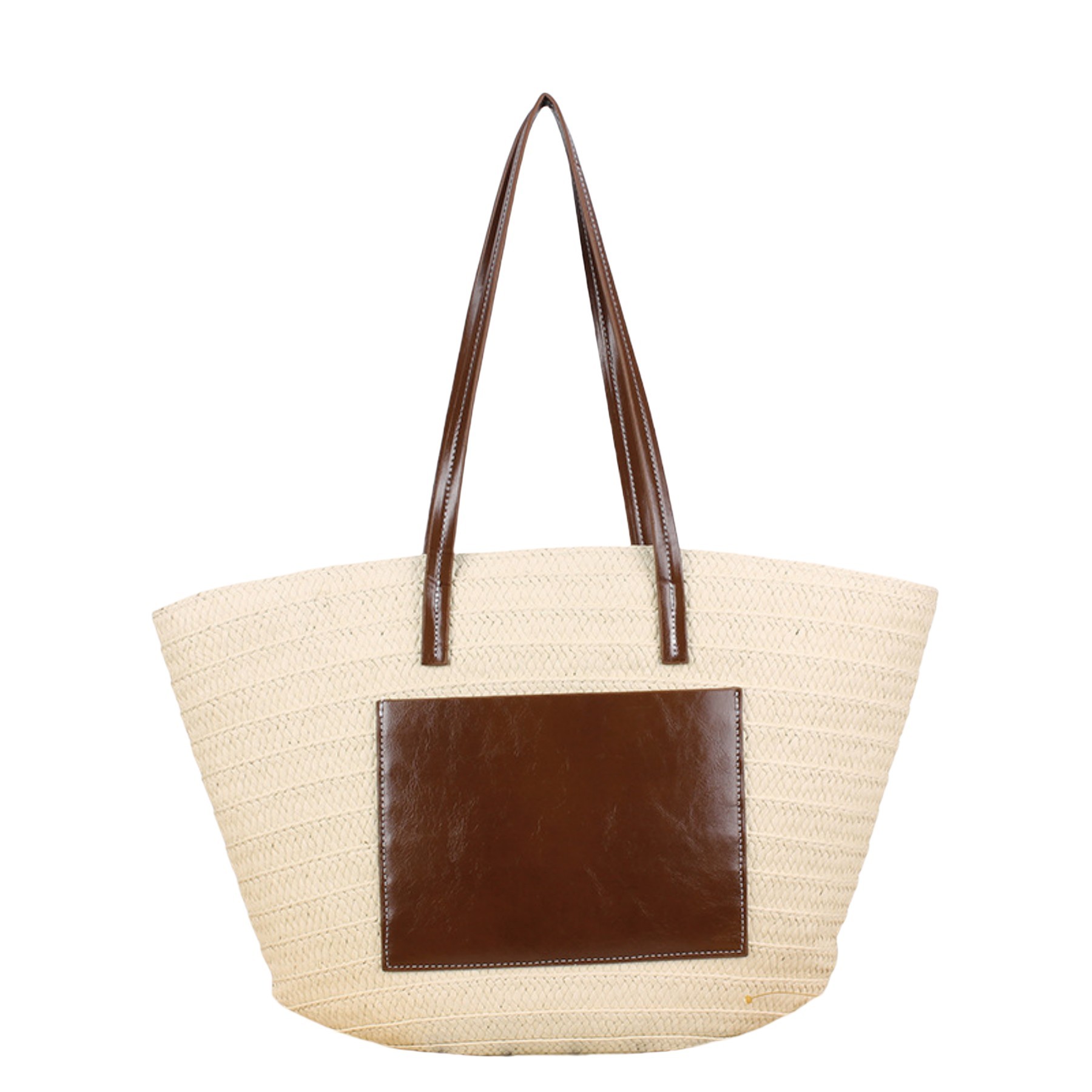 Large Straw Basket Bag 3