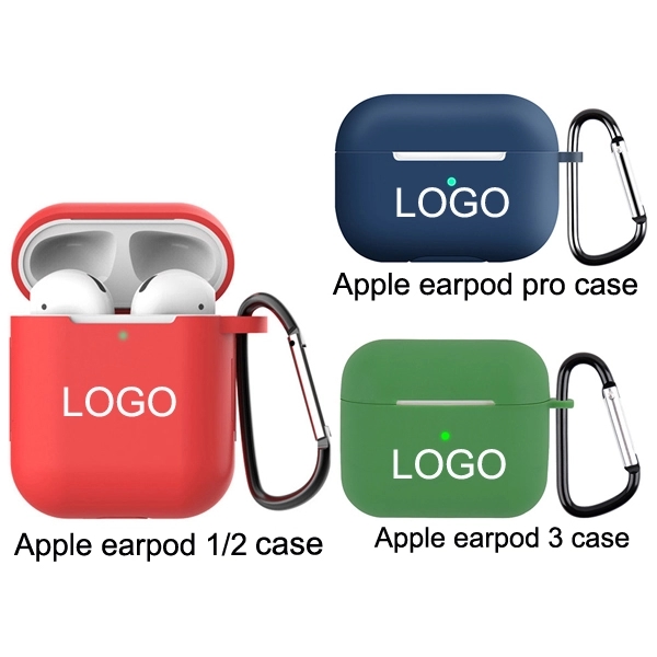 Silicone Earphone Case With Carabiner 9