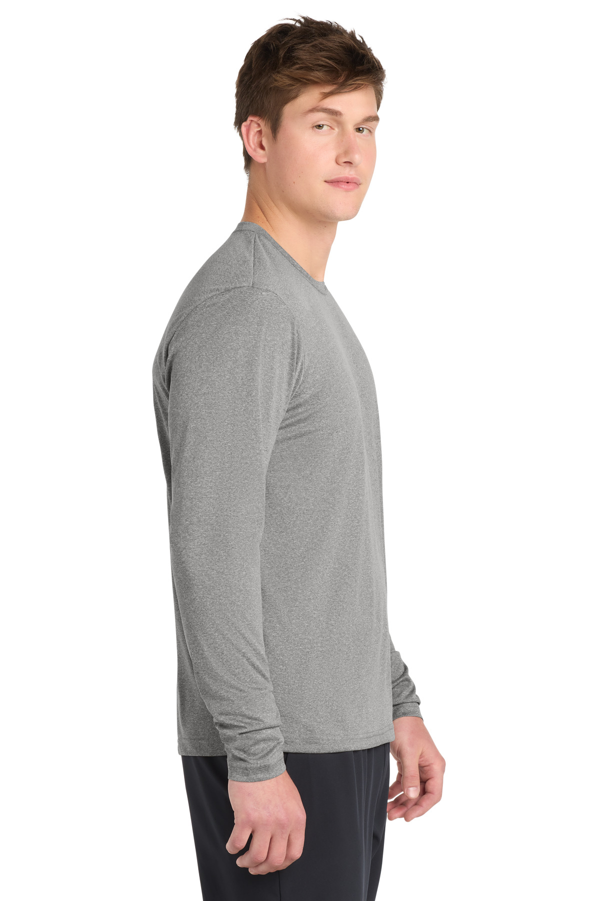 Sport-Tek Long Sleeve Heather Contender Tee. ST360LS 30