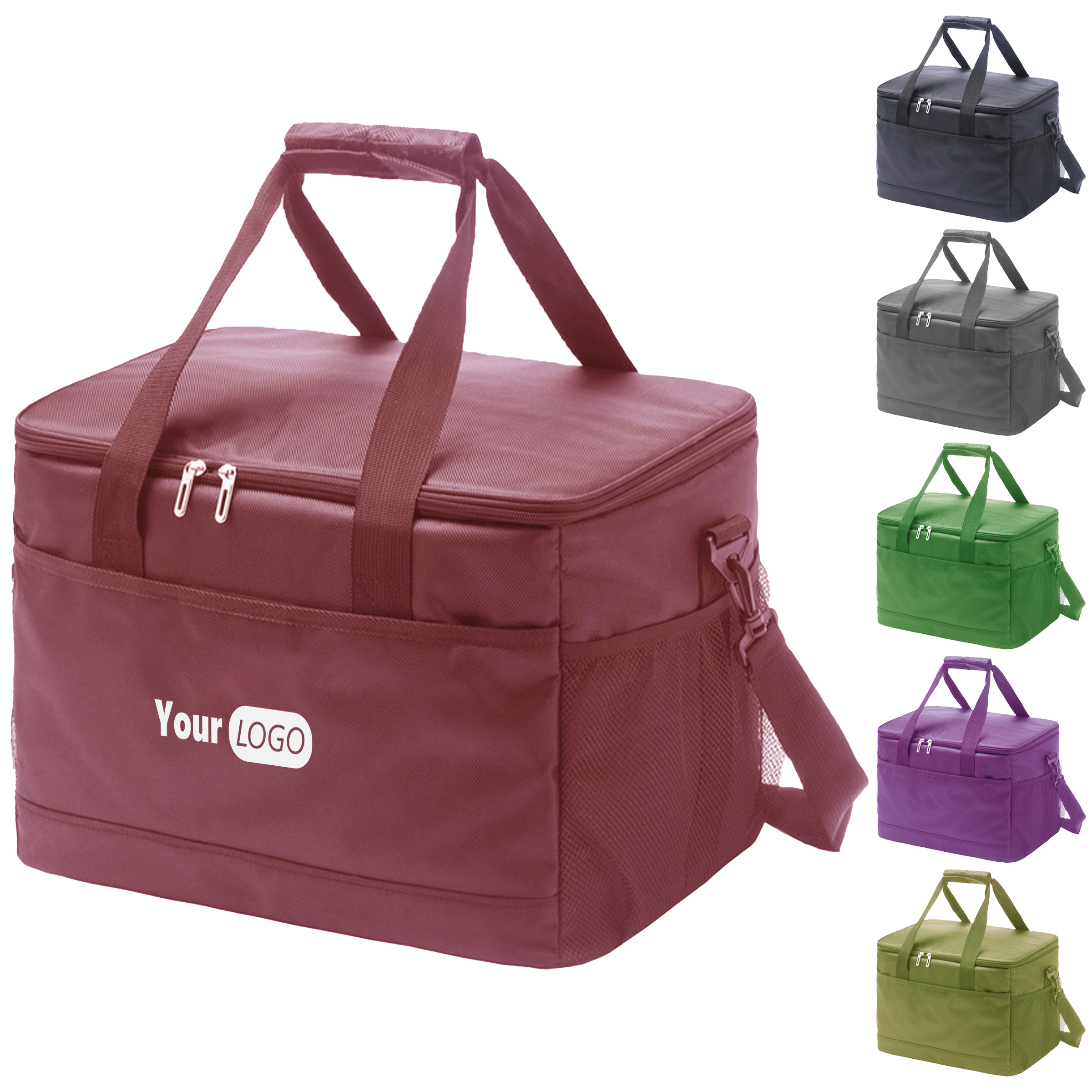 Oxford Large Insulated Lunch Tote For Fresh And Organized Meals 1