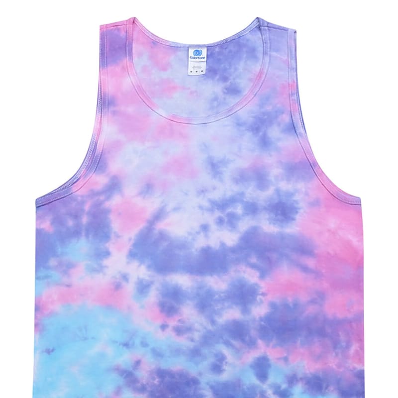 Tie-Dye Adult 5.4 Oz. 100% Cotton Tank Top 6