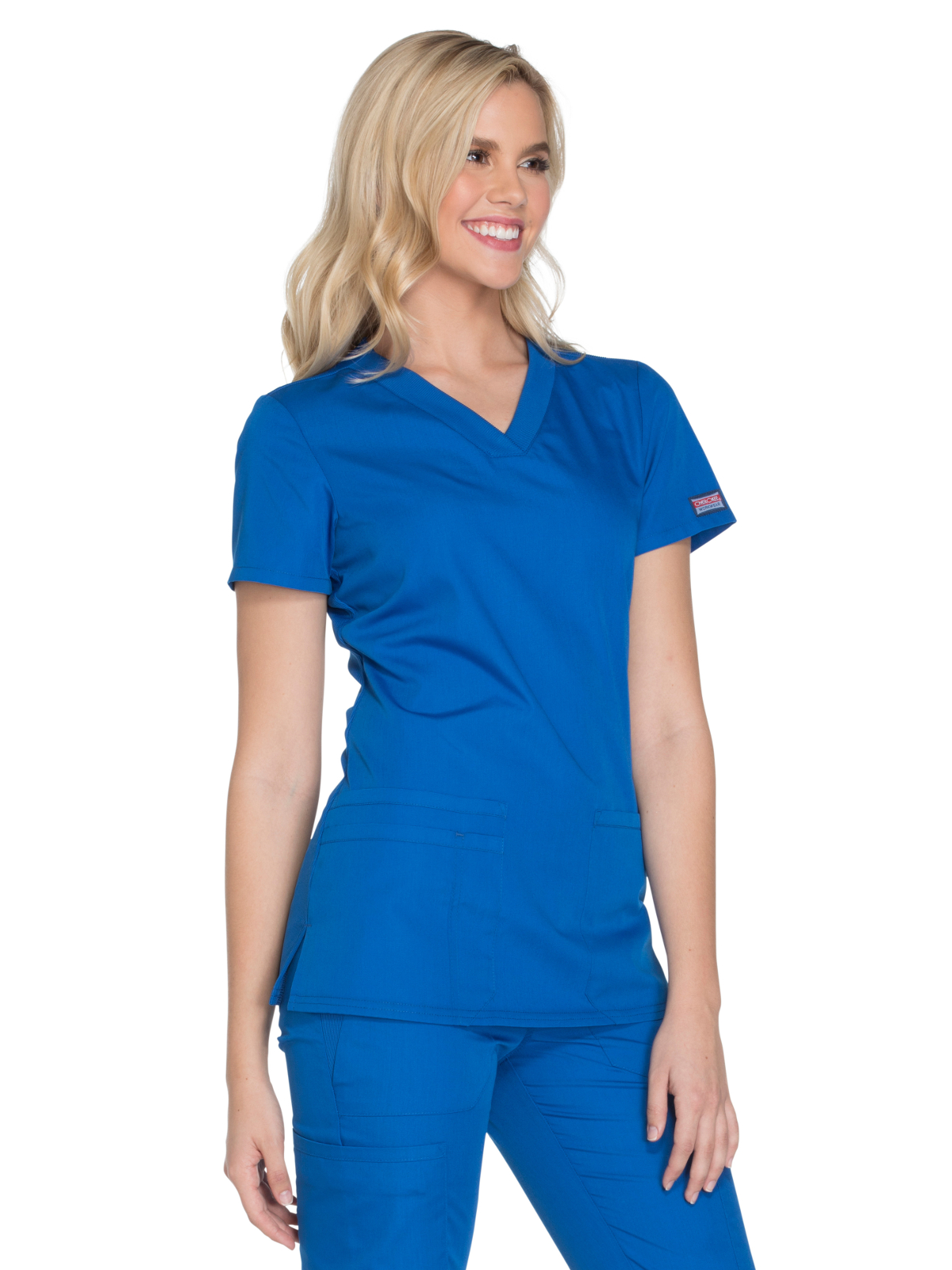 Cherokee - Workwear Originals - Women's 2-Pocket V-Neck Top 30