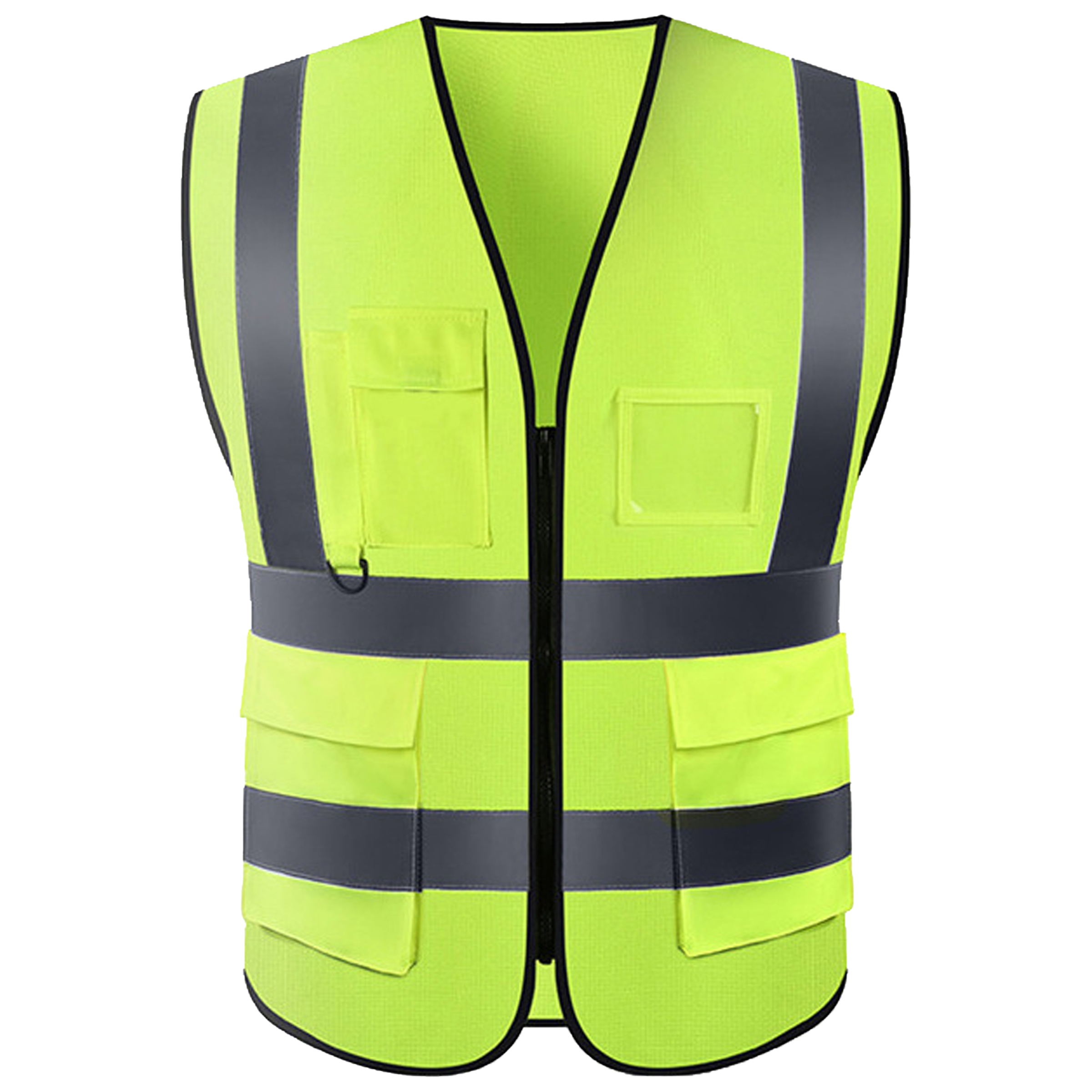 Polyester Multi Pocket Reflective Vest 7