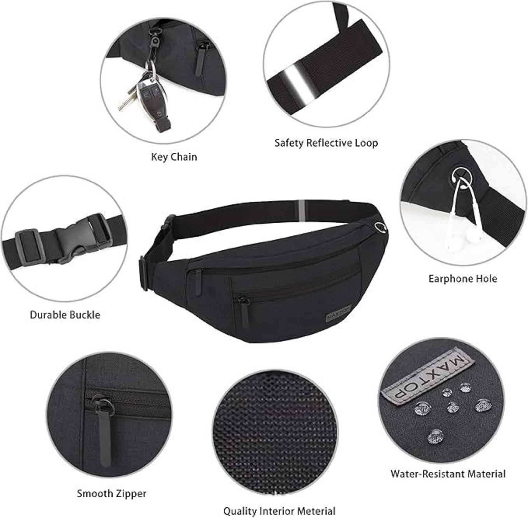 Large Crossbody Fanny Pack 7
