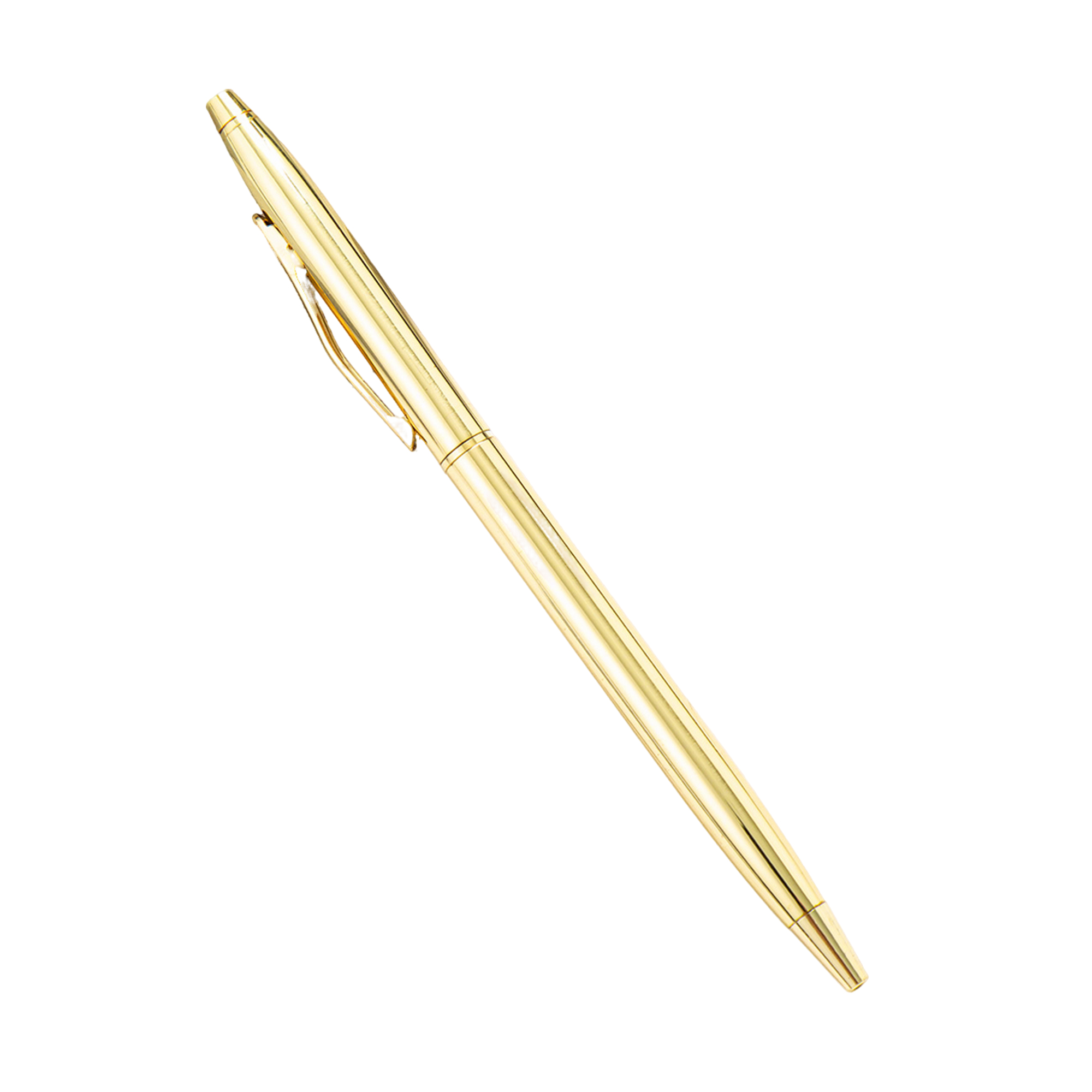 Metal Clip Ballpoint Writing Tool 5" Length x 0.3" Width 3