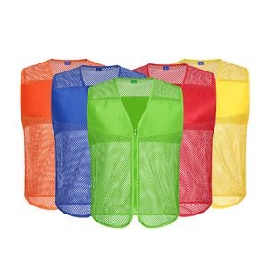 2 Pocket Mesh Volumteer Supermarket Vest 3