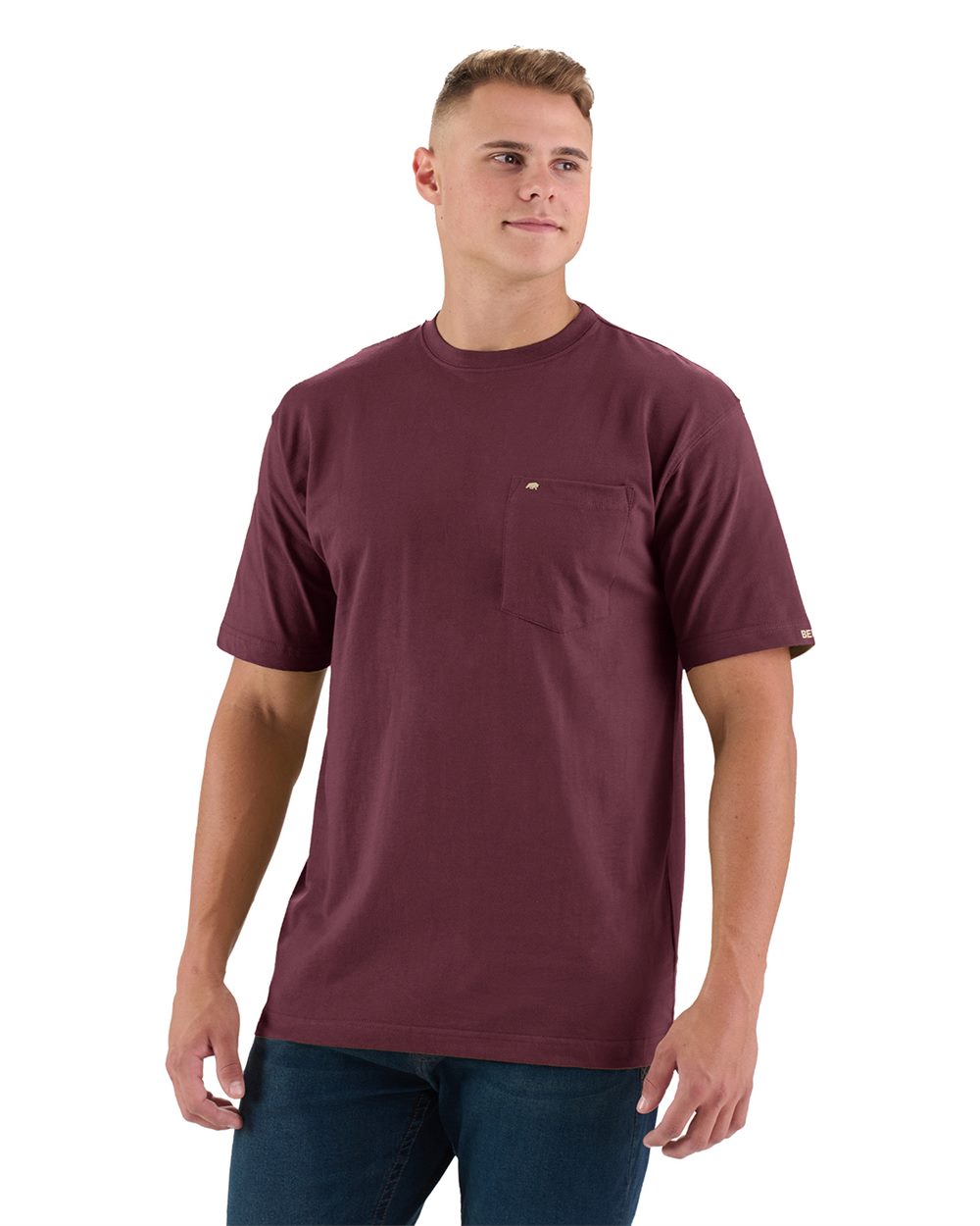 Men's Tall Heavyweight Pocket T-Shirt - BSM16T 7