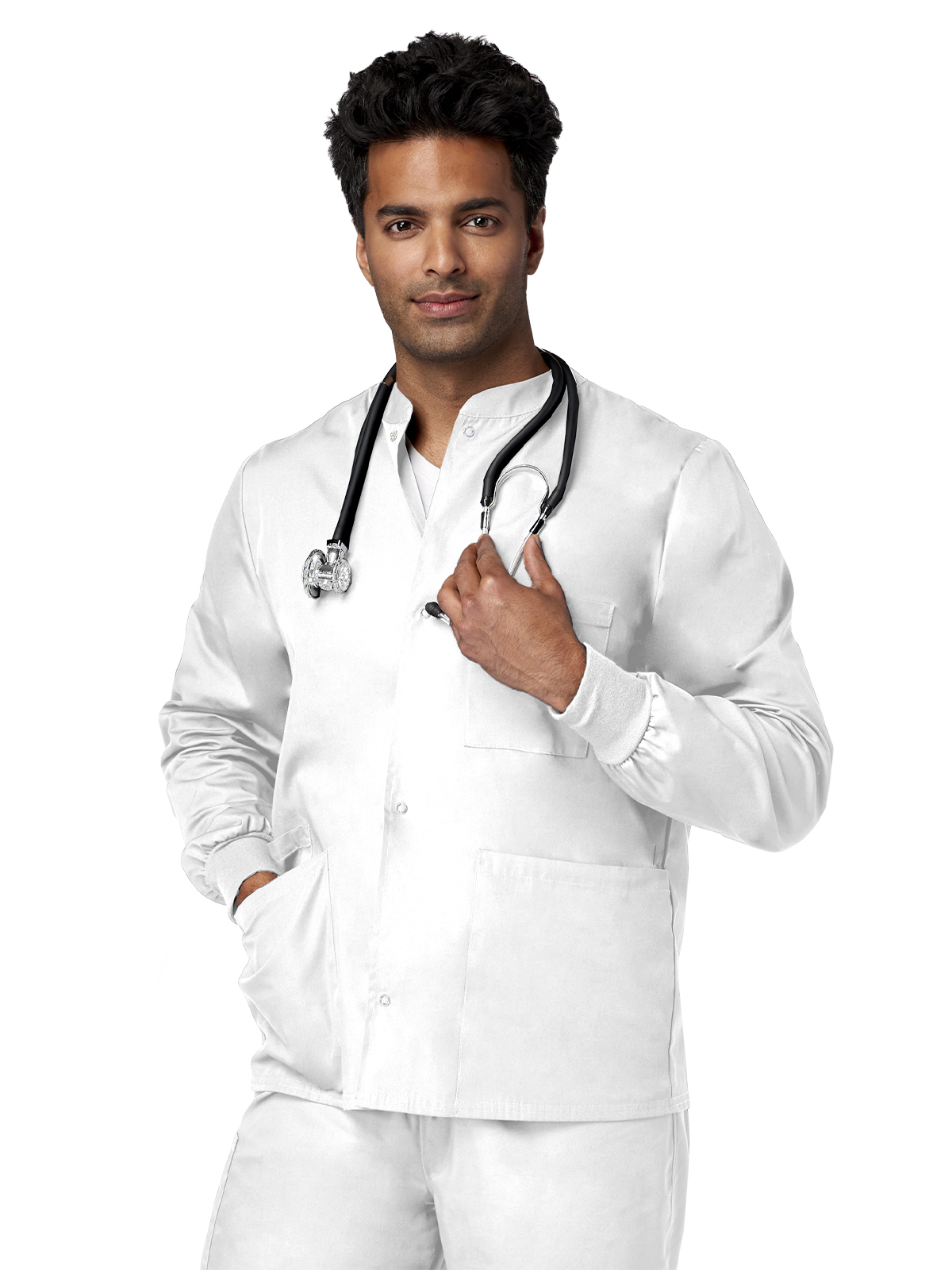 Fundamentals - Unisex 4-Pocket Snap Front Jacket 10