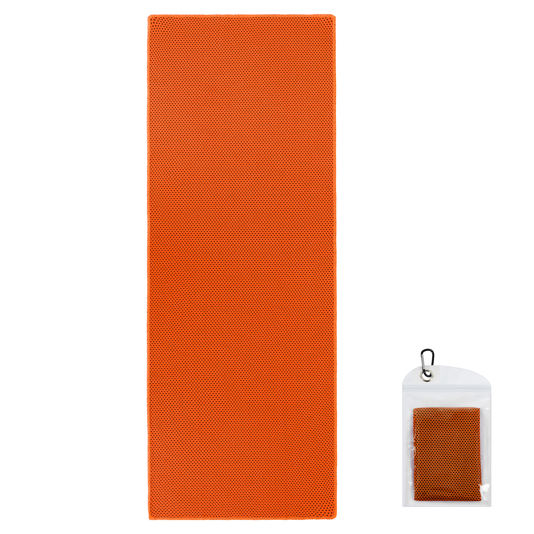 Breathable Cooling Towel With PVC Zip Pocket 24