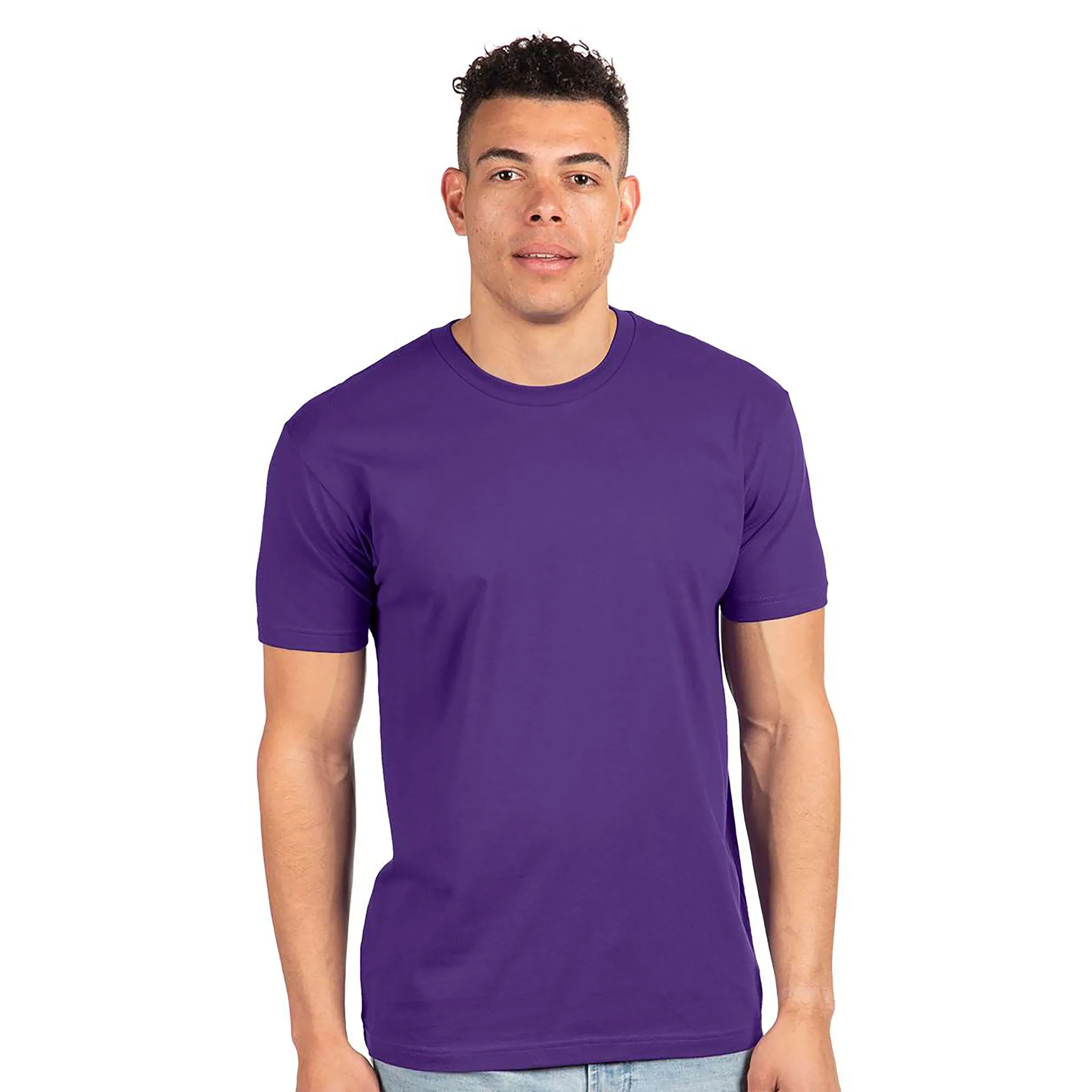 Next Level Men's Cotton Crew 55