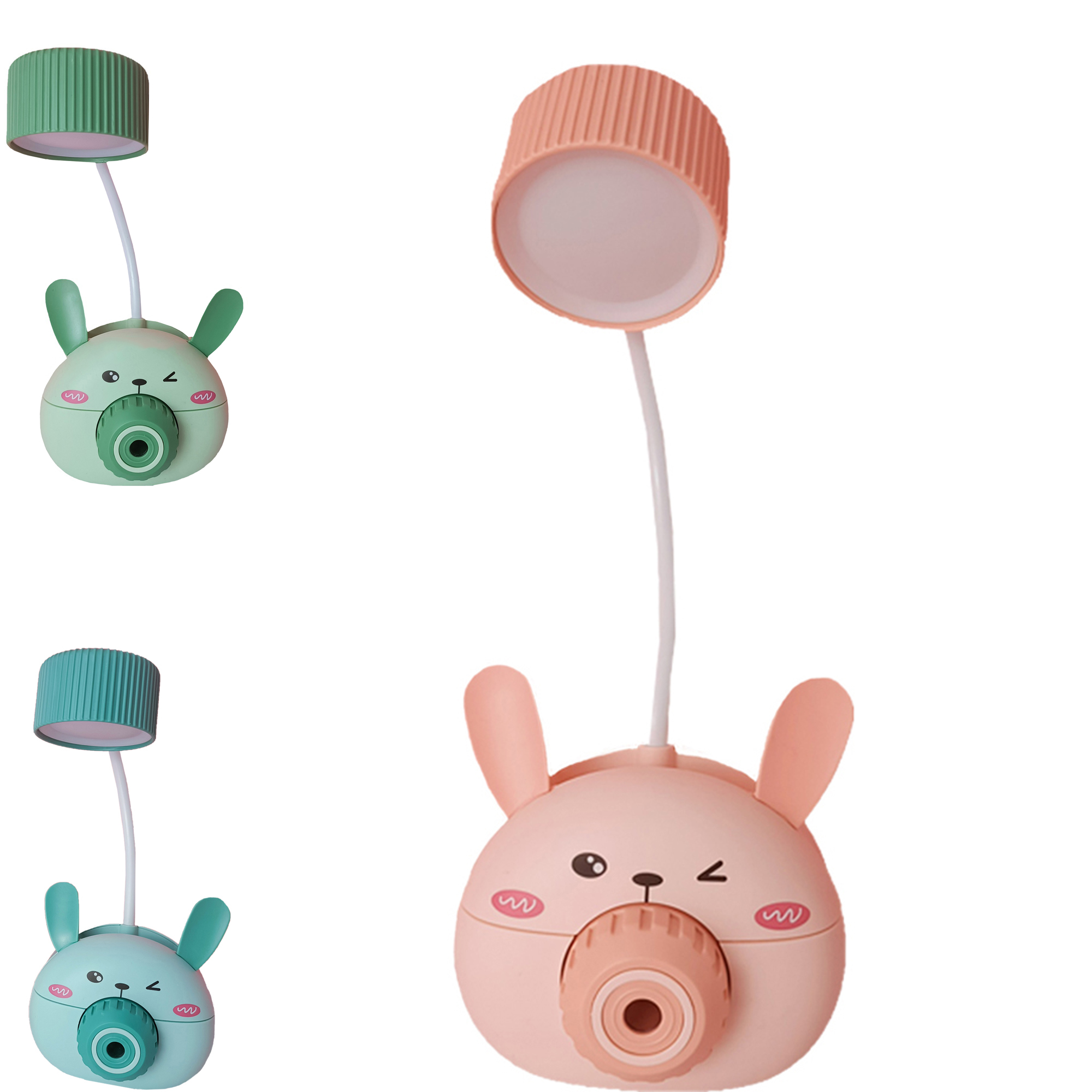 USB RechargeableTable Lamp With Sharpener Pen Holder 2