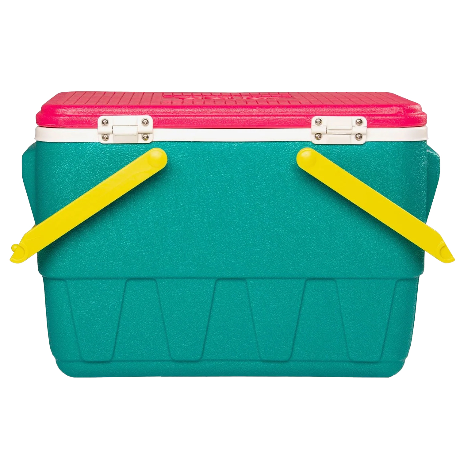USA Made IGLOO Retro Vintage Picnic Basket 25 Qt Cooler 2