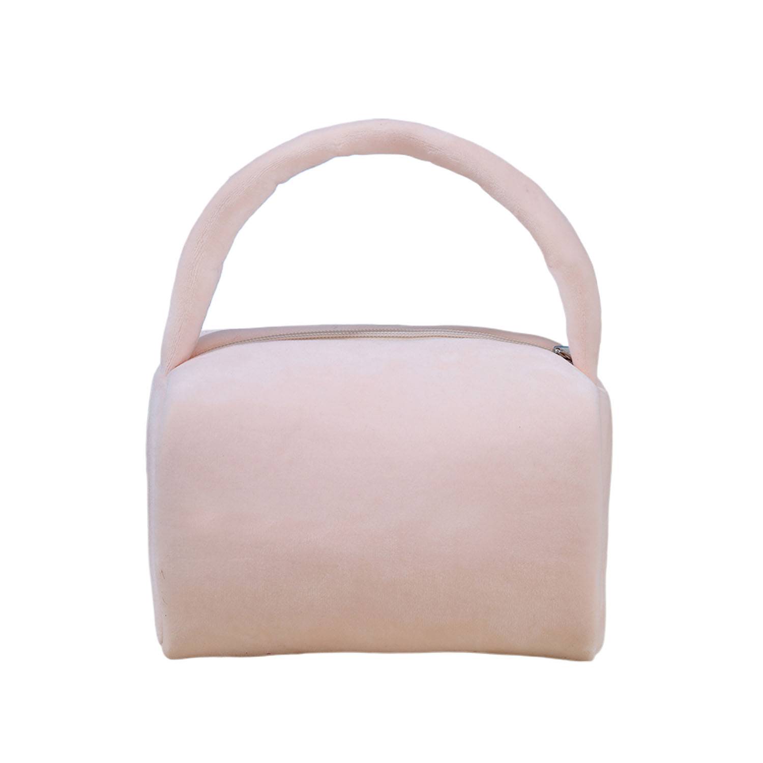 Women Large Capacity Lightweight Plush Soft Makeup Bag 2