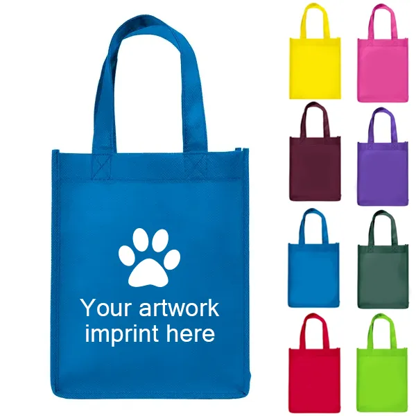 Rpet Mini Tote Bag-8" W x 10" H x 4" D 2