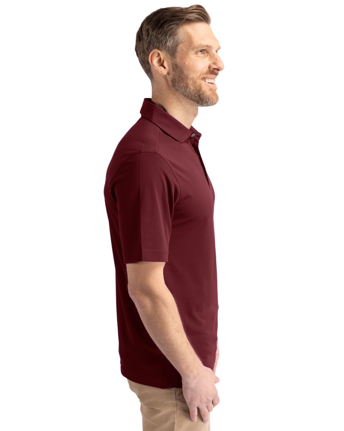 Cutter & Buck Virtue Recycled Featherlight Pique Mens Polo 13
