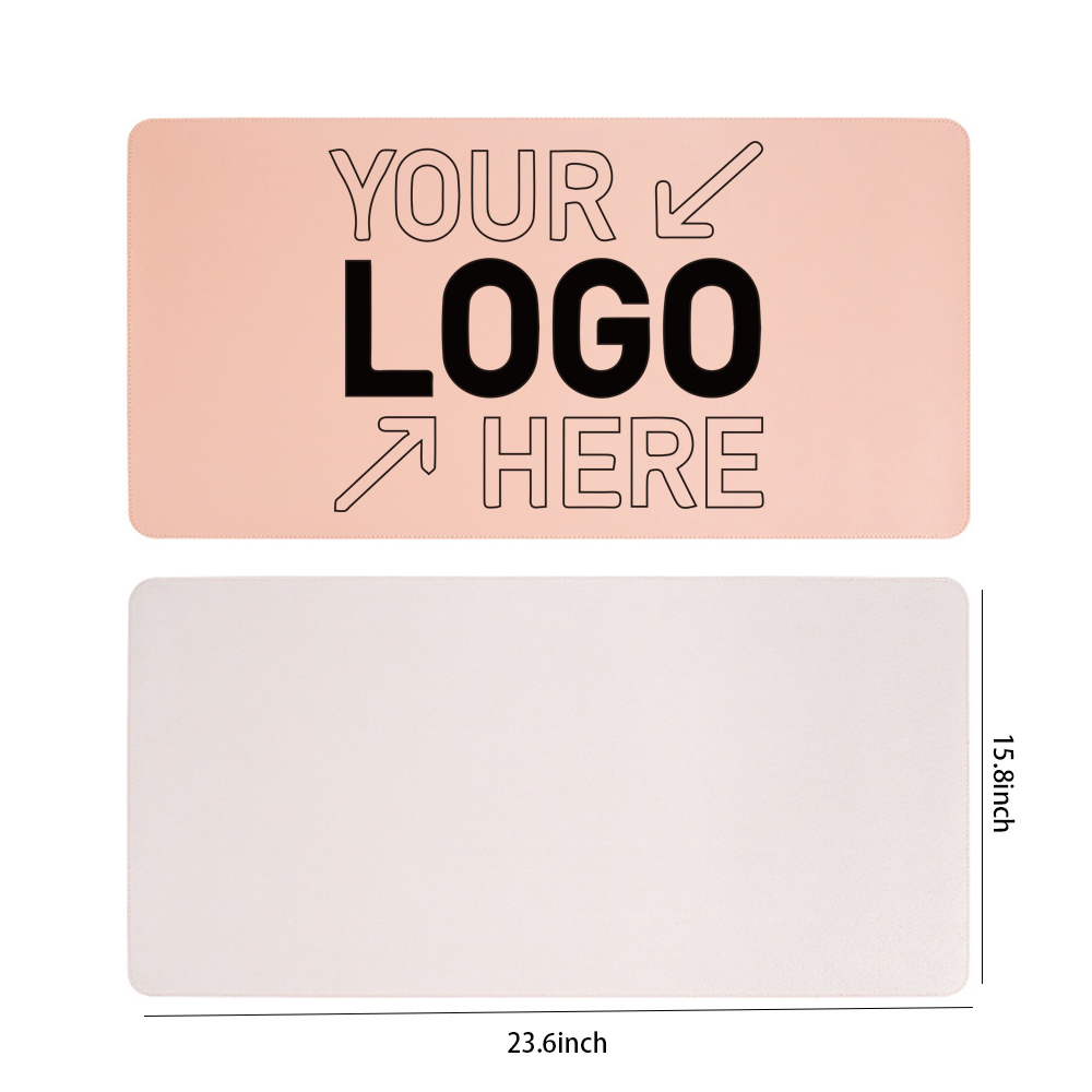 Multicolor double-sided leather mouse pad 5