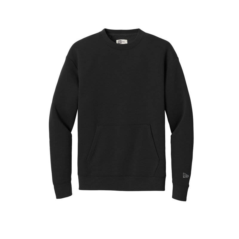 New Era Heritage Fleece Pocket Crew, custom hoodie or sweatshirt with logo imprint 6