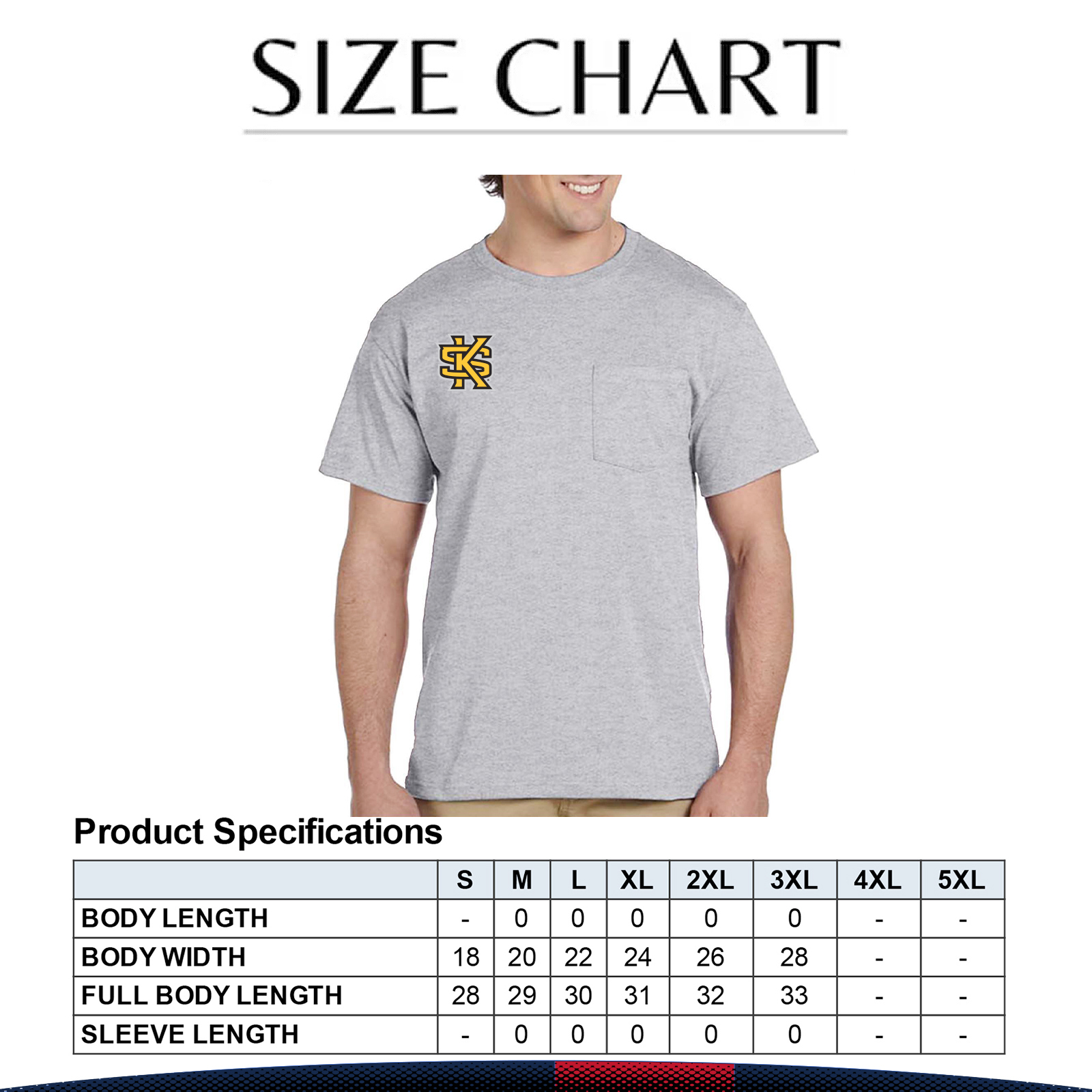 Jerzees® Adult Pocket T-Shirts 1