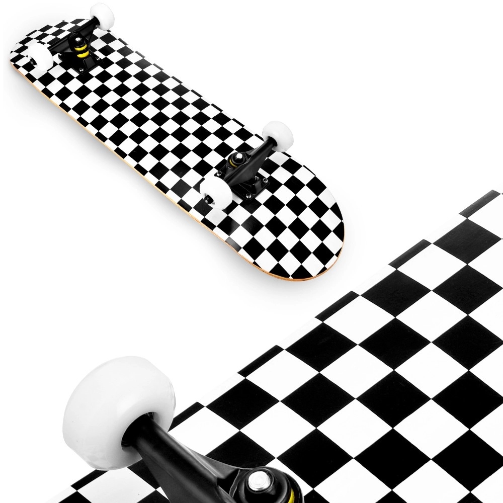 7 Layers Maple Wooden 31''x7.8'' Complete Skateboards 1